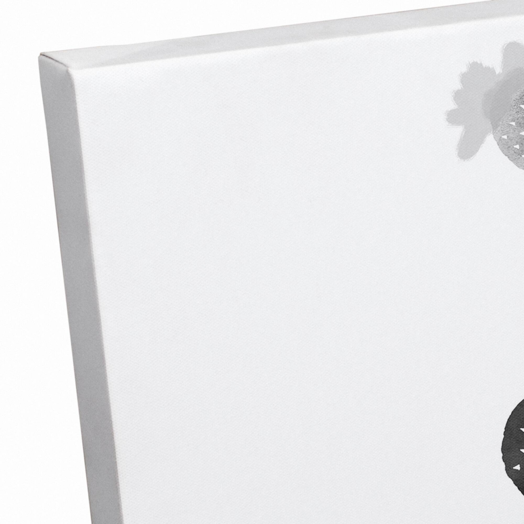 Multi BW Cactus 16" x 20" Canvas Wall Art